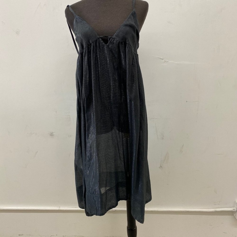 Navy Dress Spaghetti Strap